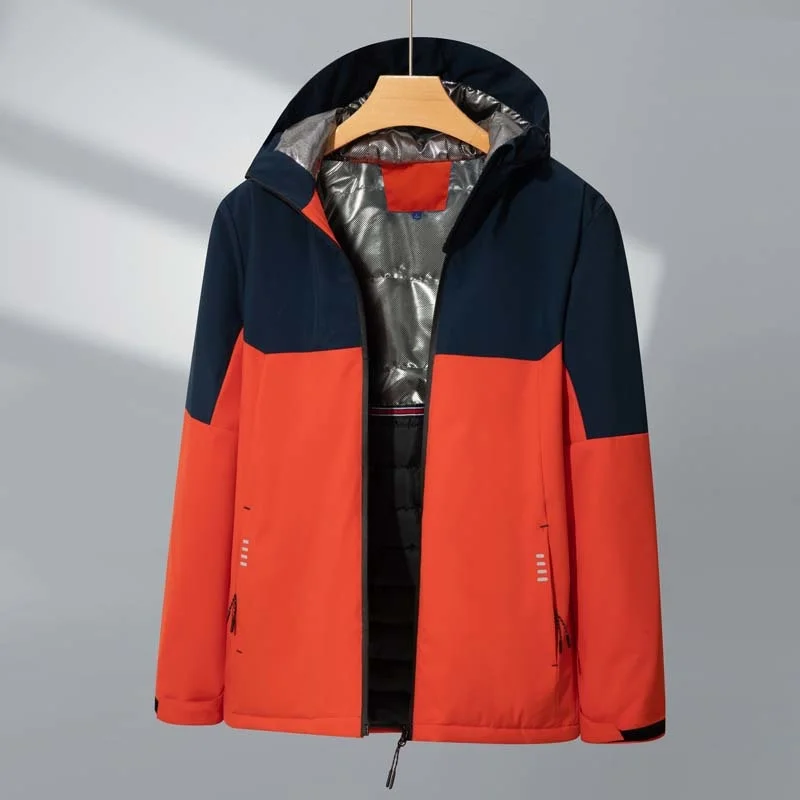 Зимни мъжки якета SoftShell дебели топли ветроупорни водоустойчиви спортове на открито Къмпинг Ски Туристически костюм Ветровка палта JM37 0