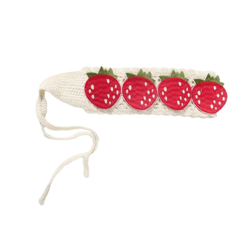 Регулируема лента за глава с ягоди, подходяща за жени, момичета и деца, дропшипинг 1