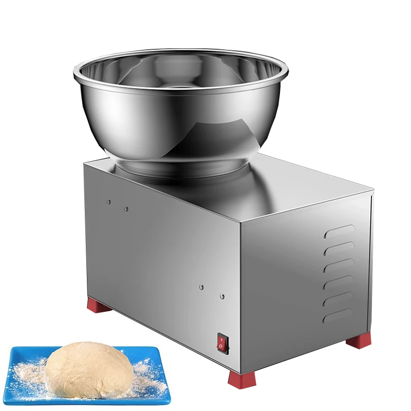 Електрическа машина за месене 5 кг смесители за брашно Merchant тесто Spin миксер неръждаема стомана разбъркване храна вземане хляб 220V