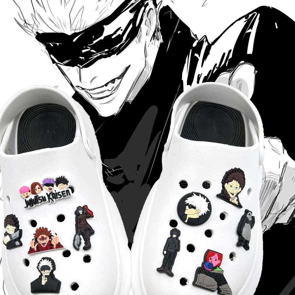 Cool Boy Cartoon Аниме Обувки Croc Charms за сабо Сандали Декорация Аксесоари за обувки Талисмани за приятели Подаръци