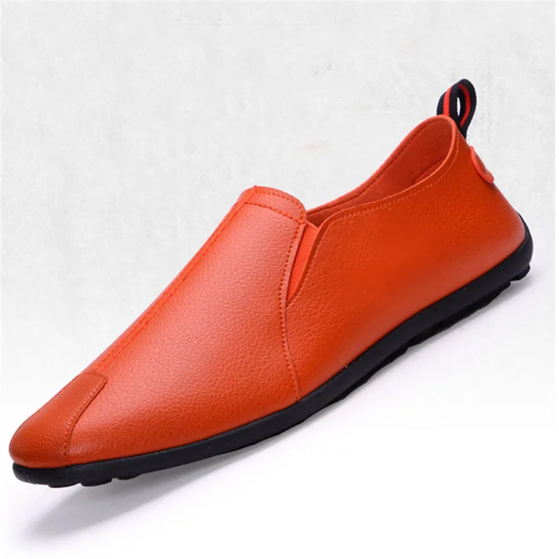 Мода Мъжки мокасини Обувки Обувки за лодки Мъж Марка Кожени мокасини Мъжки обувки Мъжки удобни драйв Мъжки ежедневни обувки Zapatillas 3