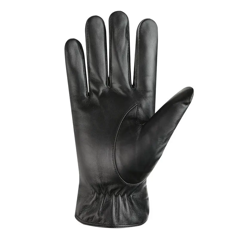 Естествена овча кожа ръкавици открит ветроупорен шофиране колоездене ръкавици за жени дами сензорен екран ръкавици мотоциклет 4