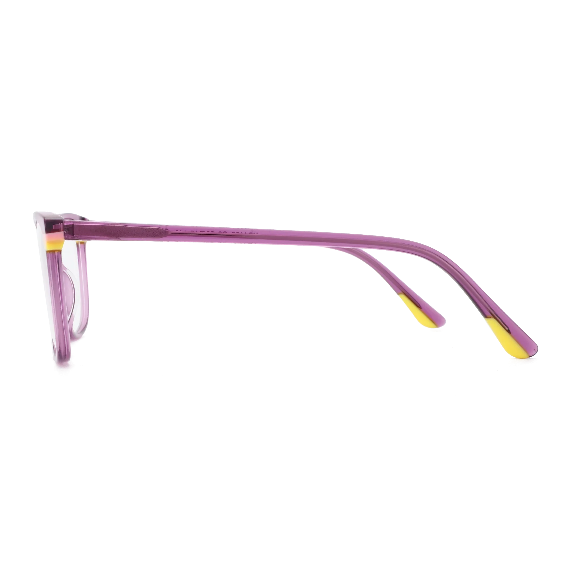 ZENOTTIC 2023 Мода пачуърк печат очила рамка ацетат оптични рамки за очила Дамски квадратни очила без рецепта 2