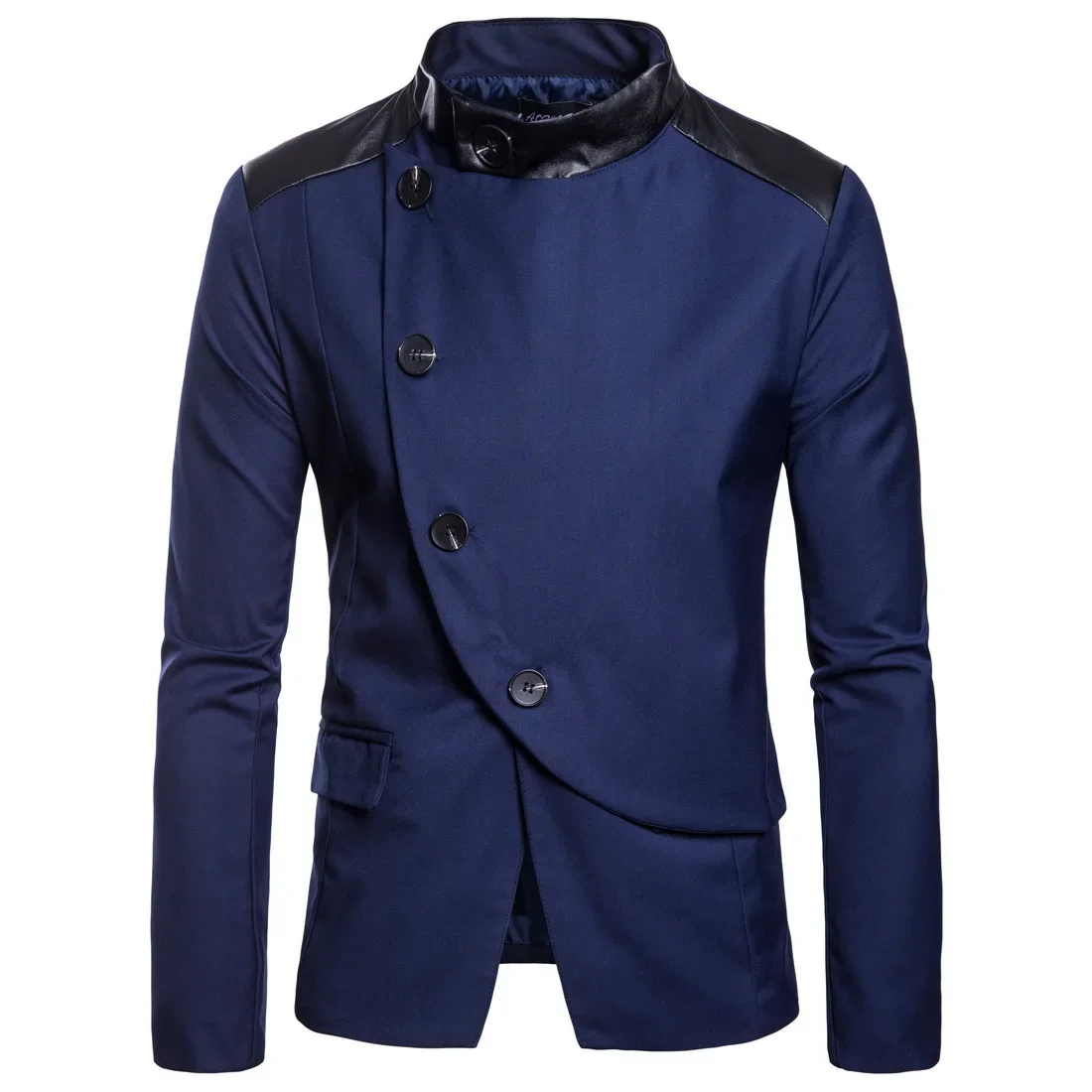 2023 Пролет и есен Ново мъжко облекло Европейски размер Персонализиран голям размер Удобен моден ежедневен костюм Палто