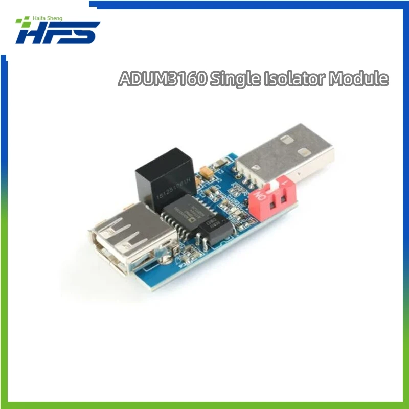 ADUM3160 Единичен изолатор модул USB 2.0 1500V съединител USB към USB изолационна защитна платка