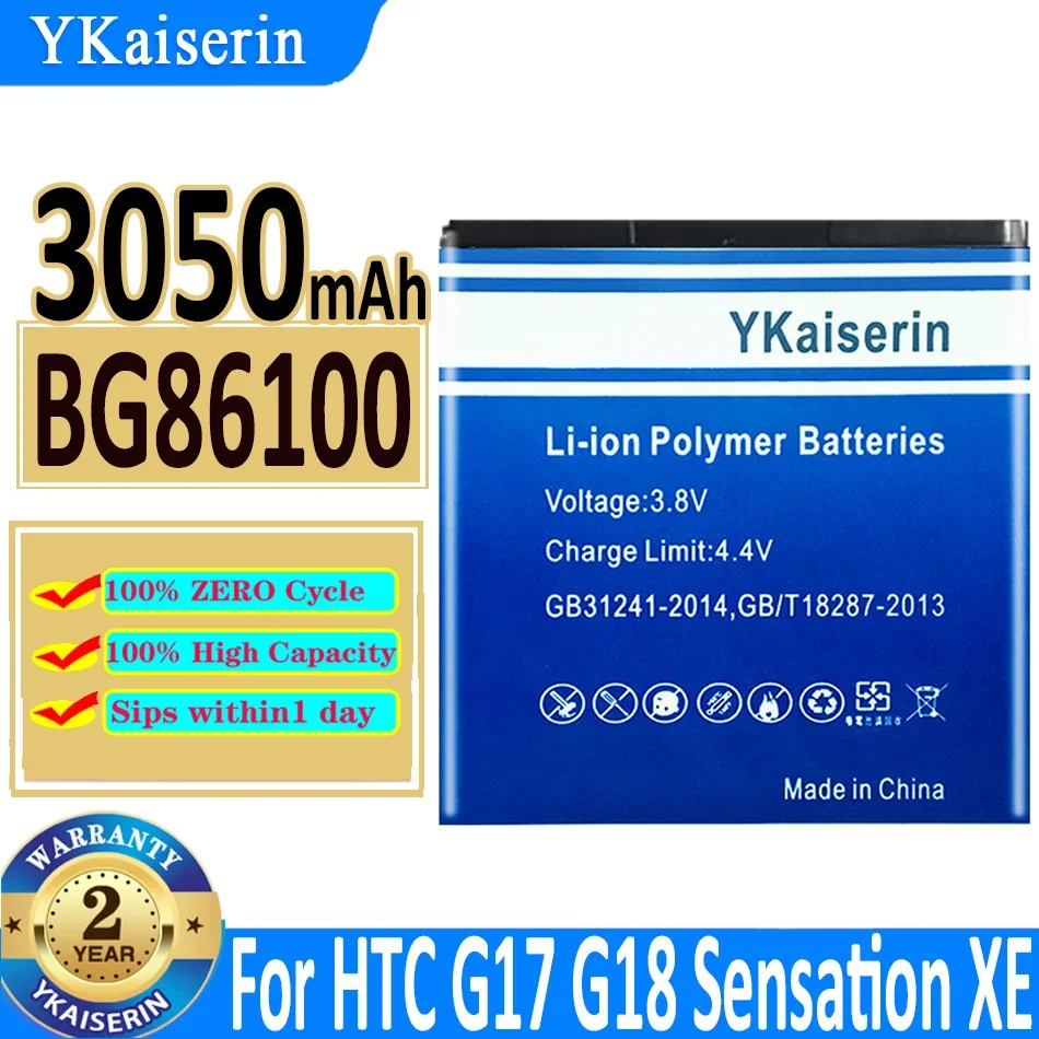 YKaiserin Нова 3050mAh BG58100 BG86100 батерия за HTC G14 G17 G18 G21 G22 радар 4G S610d усещане XE Z710e Z710T Z715E телефон