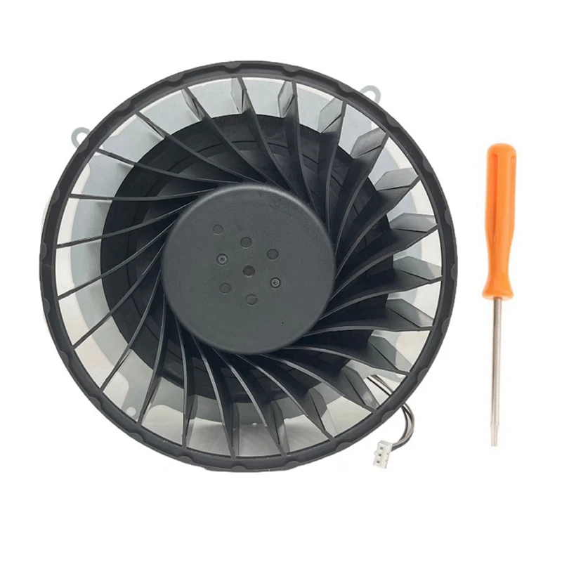  Вентилатор за вътрешно радиационно охлаждане за PS5 конзоли 23 лопатки охладител вентилатор за PS5 хост 12V 1.4A