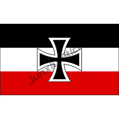 Fashion Германия Decals Германия Flag Decal Немска империя стикери DK империя 1903 до 1918 Железен кръст Световна война Германия армия флаг 2