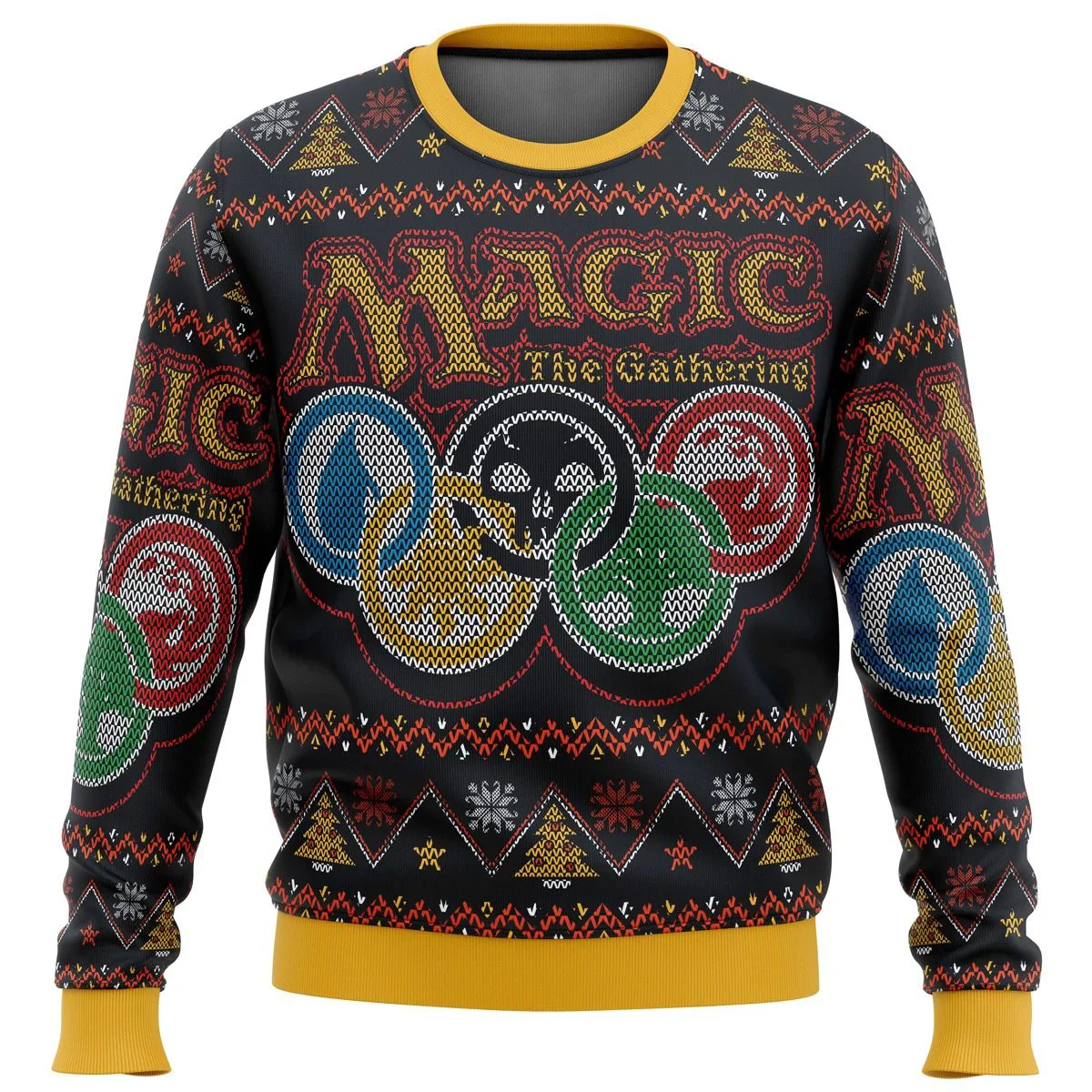 Magic The Gathering Грозен коледен пуловер подарък Дядо Коледа пуловер мъже 3D суитчър и отгоре есен и зима Clothi