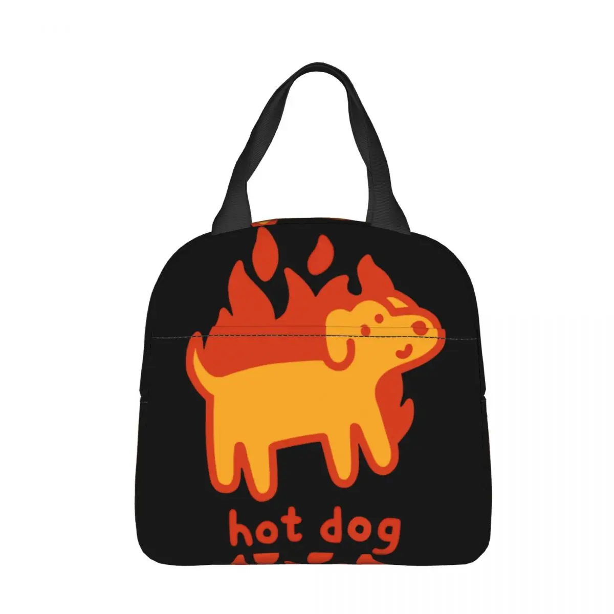 Hot Dog Оксфорд кърпа преносими чанти изкуство училище пътуване обяд туризъм отломки охладител храна чанти