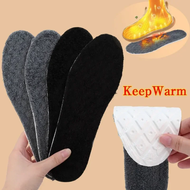 2бр Самонагряващи се термични стелки за крака Зимна топла вълна термична мемори пяна за мъже Дамски спортни обувки Самонагряващи се подложки за обувки 5