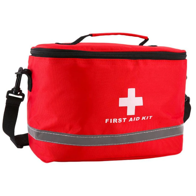 Комплект за първа помощ Къмпинг военни комплекти Голяма презрамка Преносима кола спешна медицинска чанта Начало Пътуване на открито чанта за съхранение