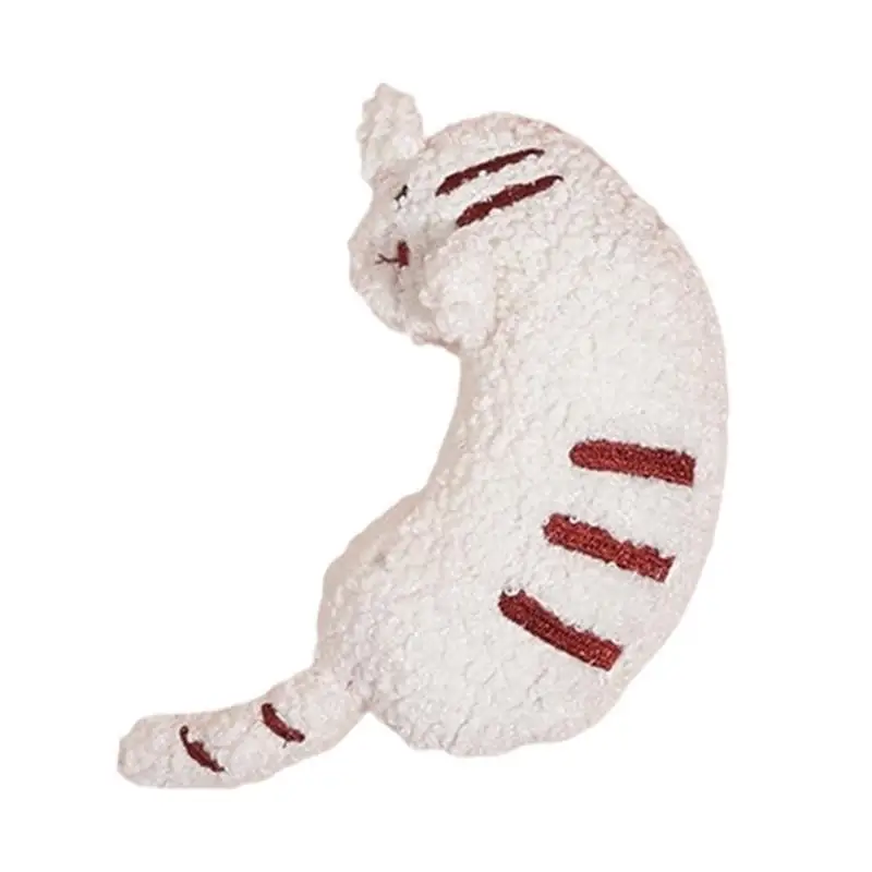 Cat Squeaky Stuffed Toy Cartoon Cat Shaped Chewing Toys For Dogs And Cats Indoor Pet Cat Health Supplies For Home Camping Outing