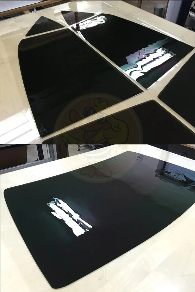 Предварително изрязана нанокерамика автомобил UV стъкло Tint Kit Автомобилно фолио за прозорци за NISSAN ROGUE SPORT 4 DR SUV 2017-2022 3