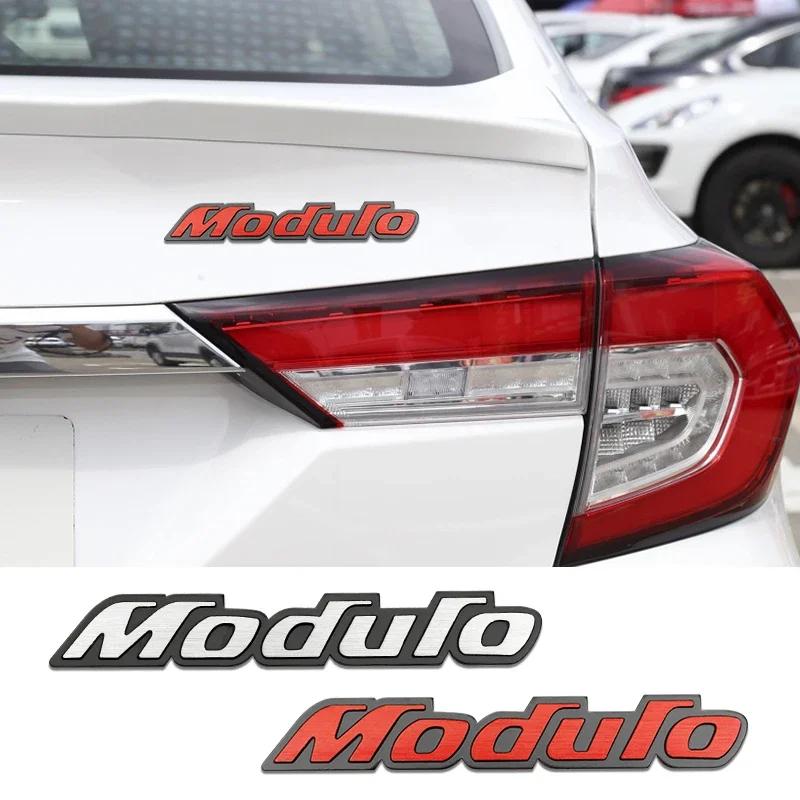 Modulo Спортна емблема стикери Performance Edition Задна значка на багажника за Honda Civic Accord CRV Fit CR-V Odyssey Mugen Car Styling 2