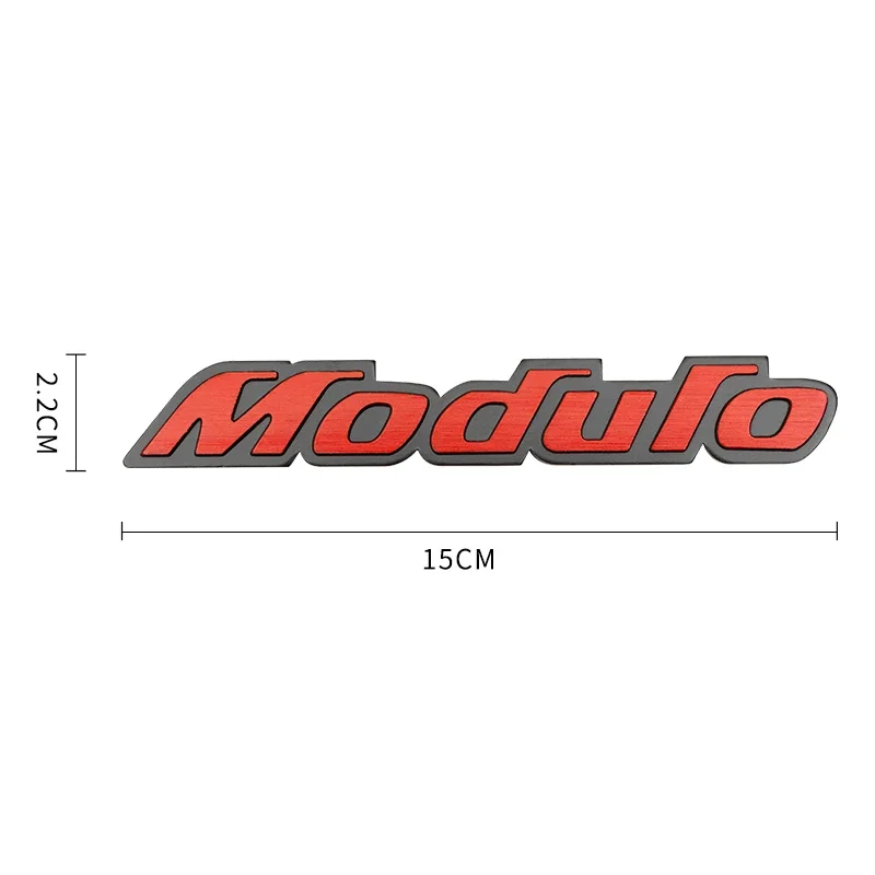 Modulo Спортна емблема стикери Performance Edition Задна значка на багажника за Honda Civic Accord CRV Fit CR-V Odyssey Mugen Car Styling 5