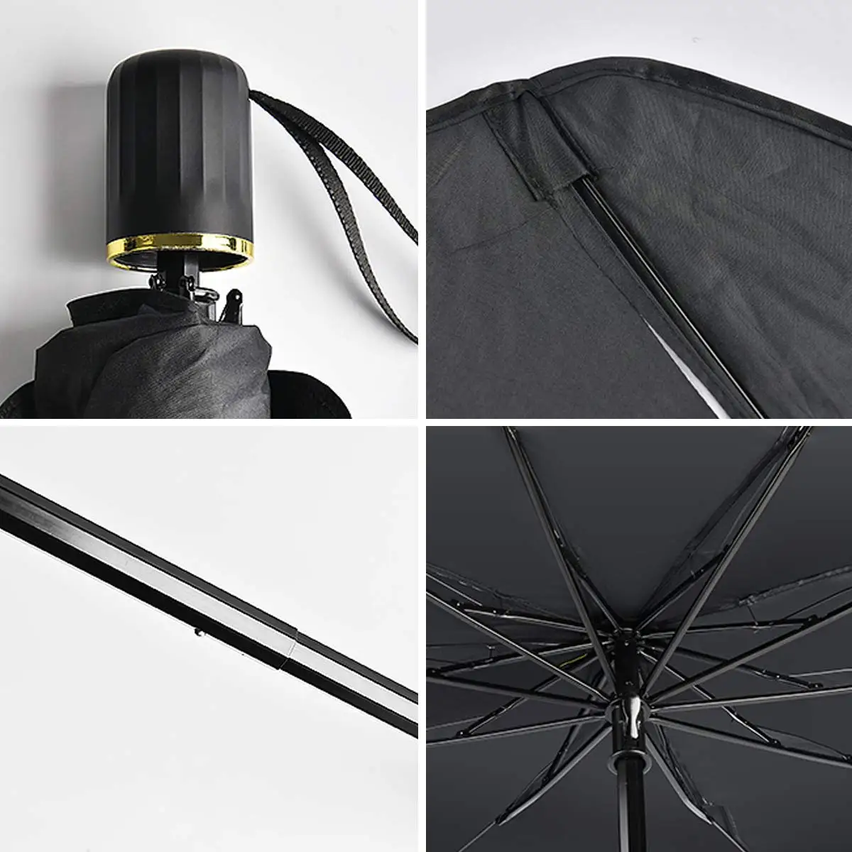 Чадър за кола Чадър за предно стъкло Слънцезащитен сенник Устойчива изолация Топлина Анти за Subaru Forester Crosstrek Legacy Impreza STI 5