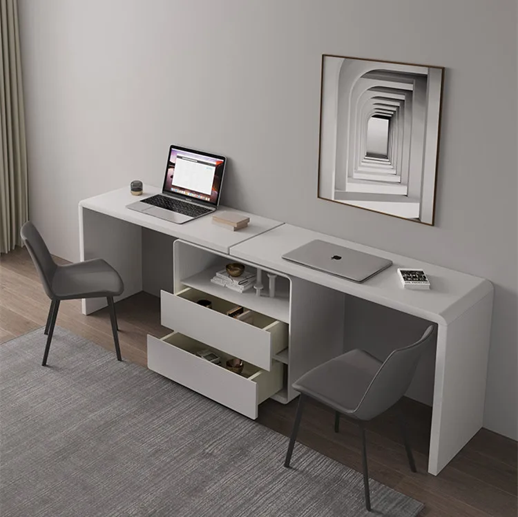 Модерни офис мебели сгъваемо бюро Мърфи с чекмедже легло бюро геймър Бяла маса за писане
