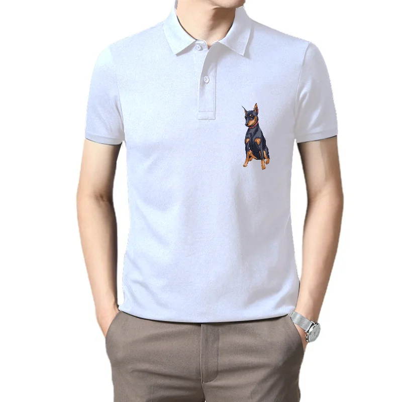 Миниатюрни пинчер порода куче мода POLO тениска мъжки летни памук T риза мъжки къс ръкав риза унисекс горещи продават тениски върхове