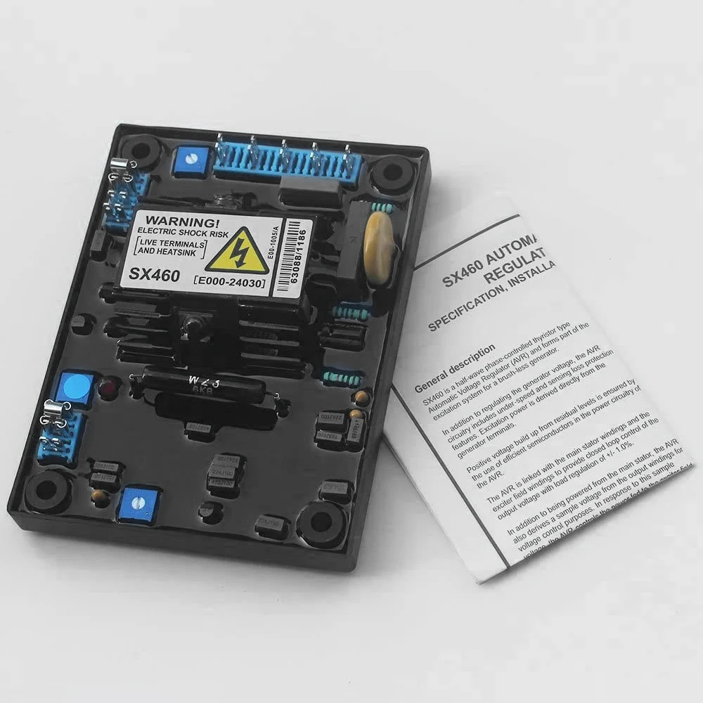 Нов SX460 за генератор AVR Автоматичен регулатор на напрежението Алтернатор Част стабилизатор на мощността 5