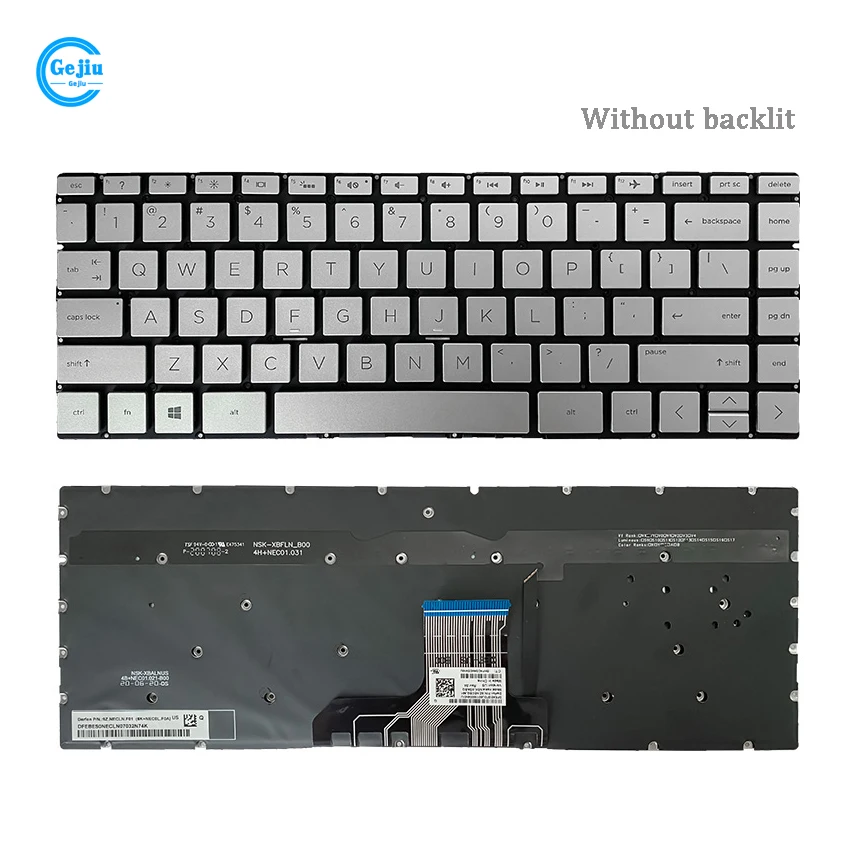 Нова оригинална клавиатура за лаптоп ЗА HP 13-W 13-AN TPN-I128 W133 W136 Q178 Q199 Q214 0