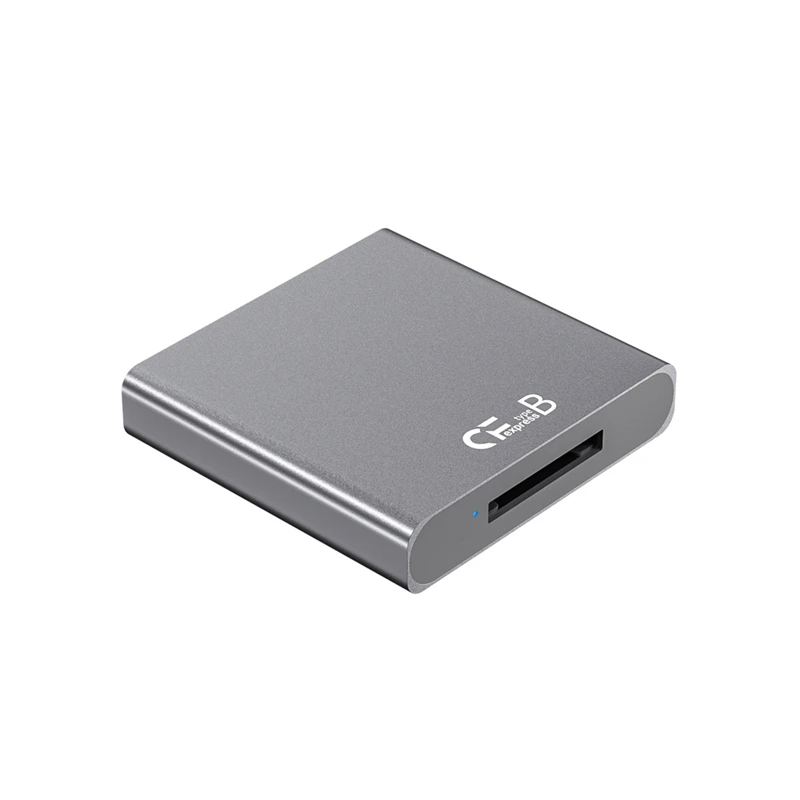 Cfexpress тип B четец на карти USB3.1 10Gbps тип B Cfexpress четец на карти адаптер сив подкрепа CFB карта с памет за CFE тип-B