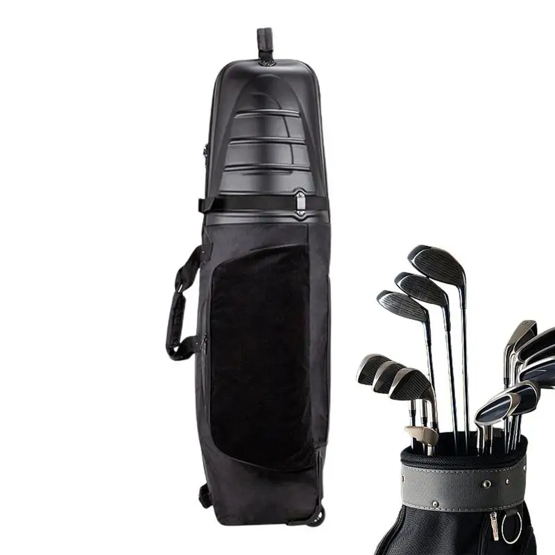  Golf Aviation Bag Защитен капак с колела Hard Shell Golf Standard Bag Covers Golf Club Storage Package For Golf Supplies