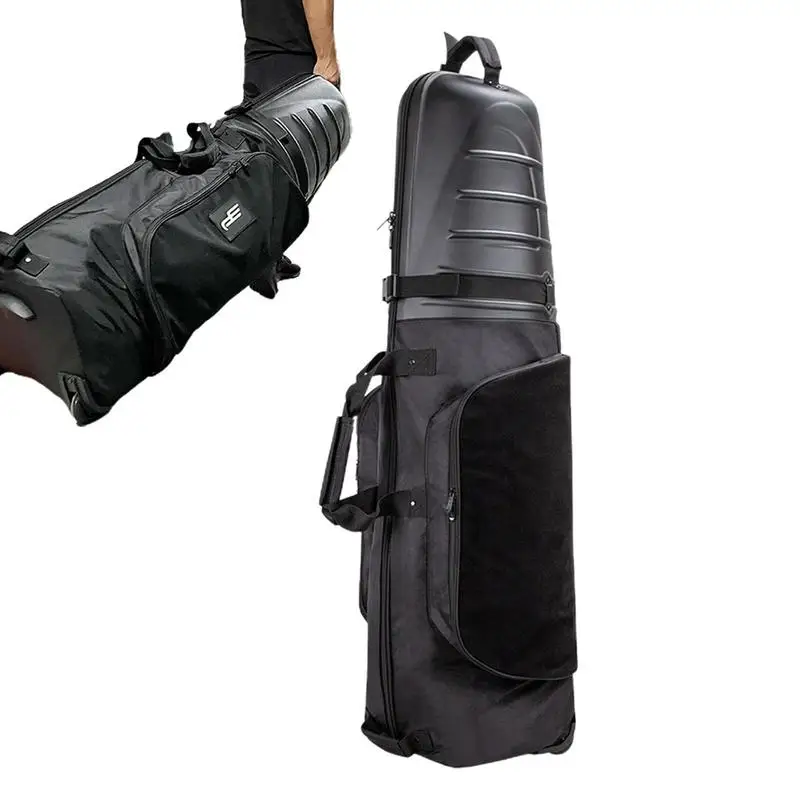  Golf Aviation Bag Защитен капак с колела Hard Shell Golf Standard Bag Covers Golf Club Storage Package For Golf Supplies 4