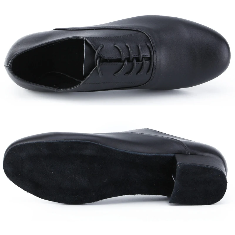 Мъжки обувки за латино танци Черни класически салса танго бални танцови обувки Удобни мъжки обувки Маратонки 1