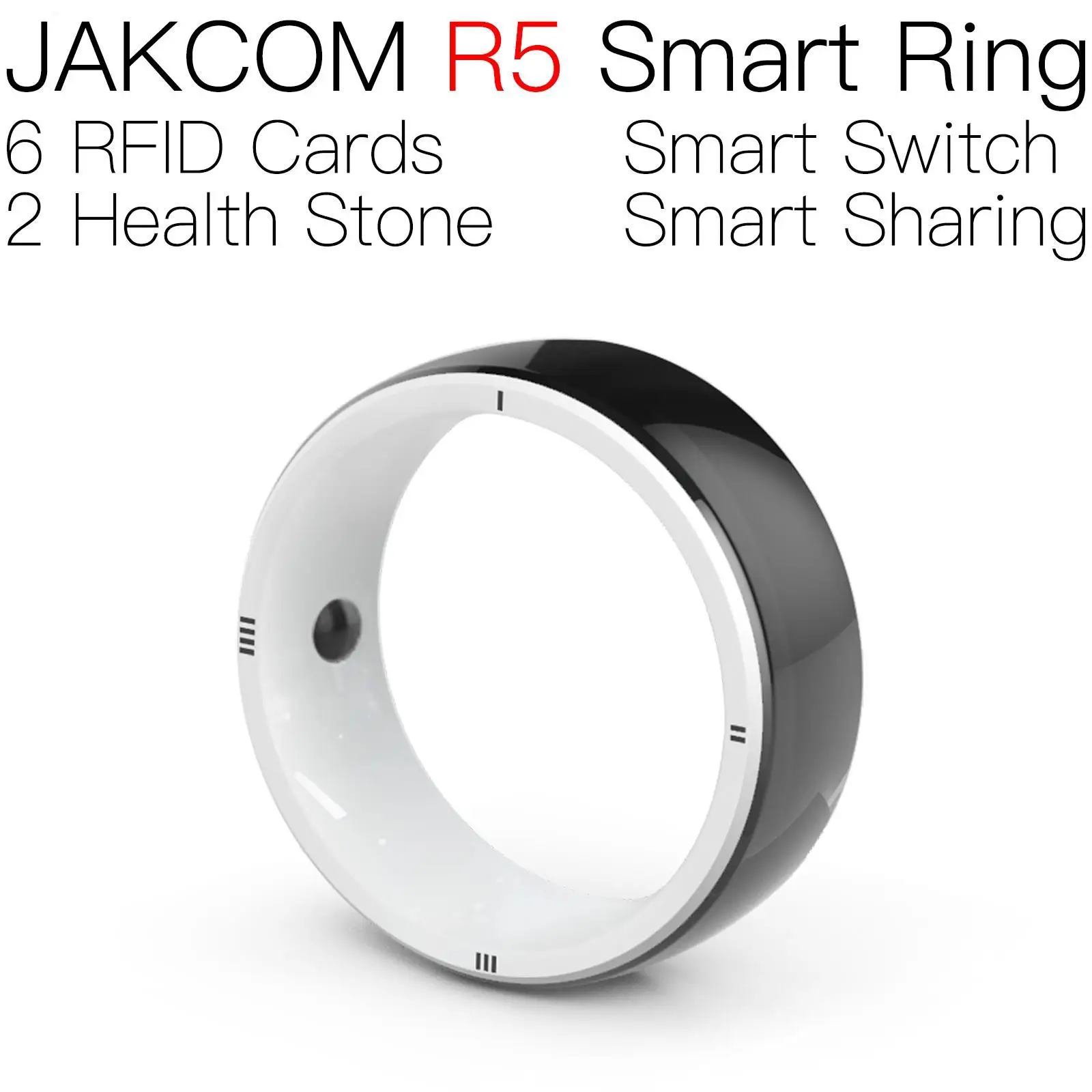 JAKCOM R5 Smart Ring Най-добър подарък с nfc тагове програмируеми nfca кон fid система rfid копиране контрол на достъпа чип rifd tag