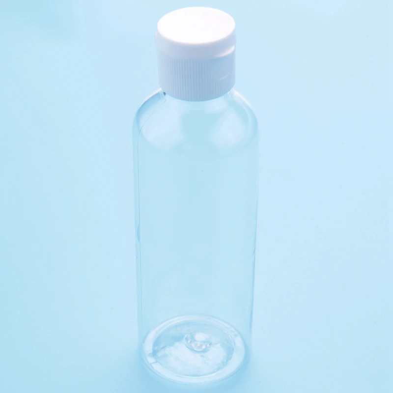 8 X 100Ml пластмасови ясни флип бутилки пътуване шампоан лосион козметичен контейнер 2