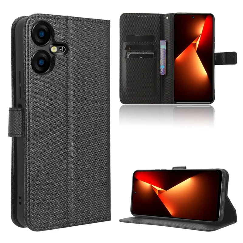 За Tecno Pova Neo 3 портфейл магнитен луксозен флип кожа ремък случай капак за Tecno Pova Neo3 телефонни чанти