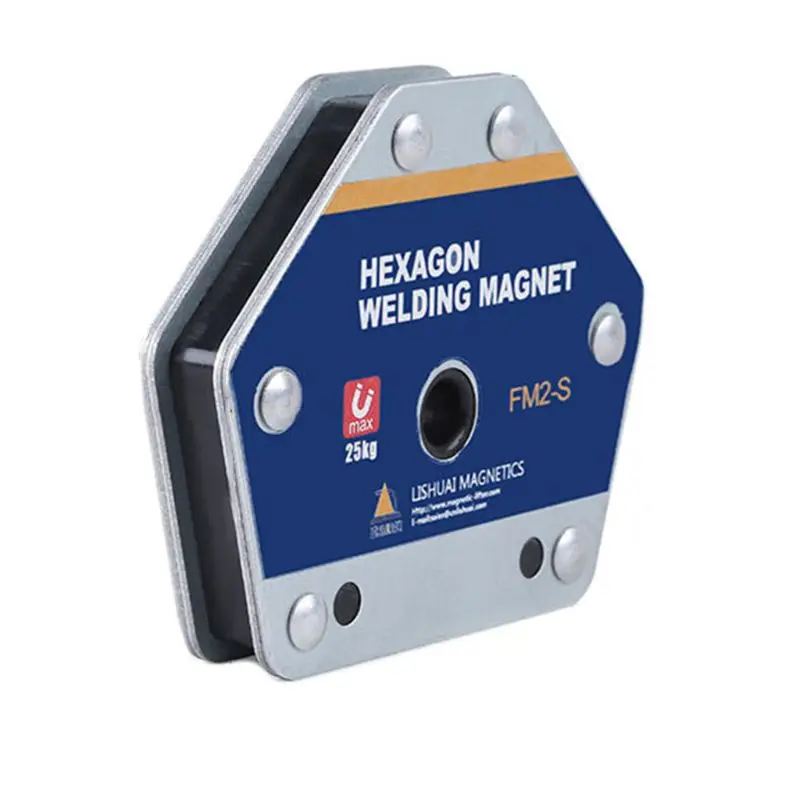  Single Switch квадратен магнит за включване / изключване на многоъгълен FM2 заваряване магнитен държач инструмент E7CB