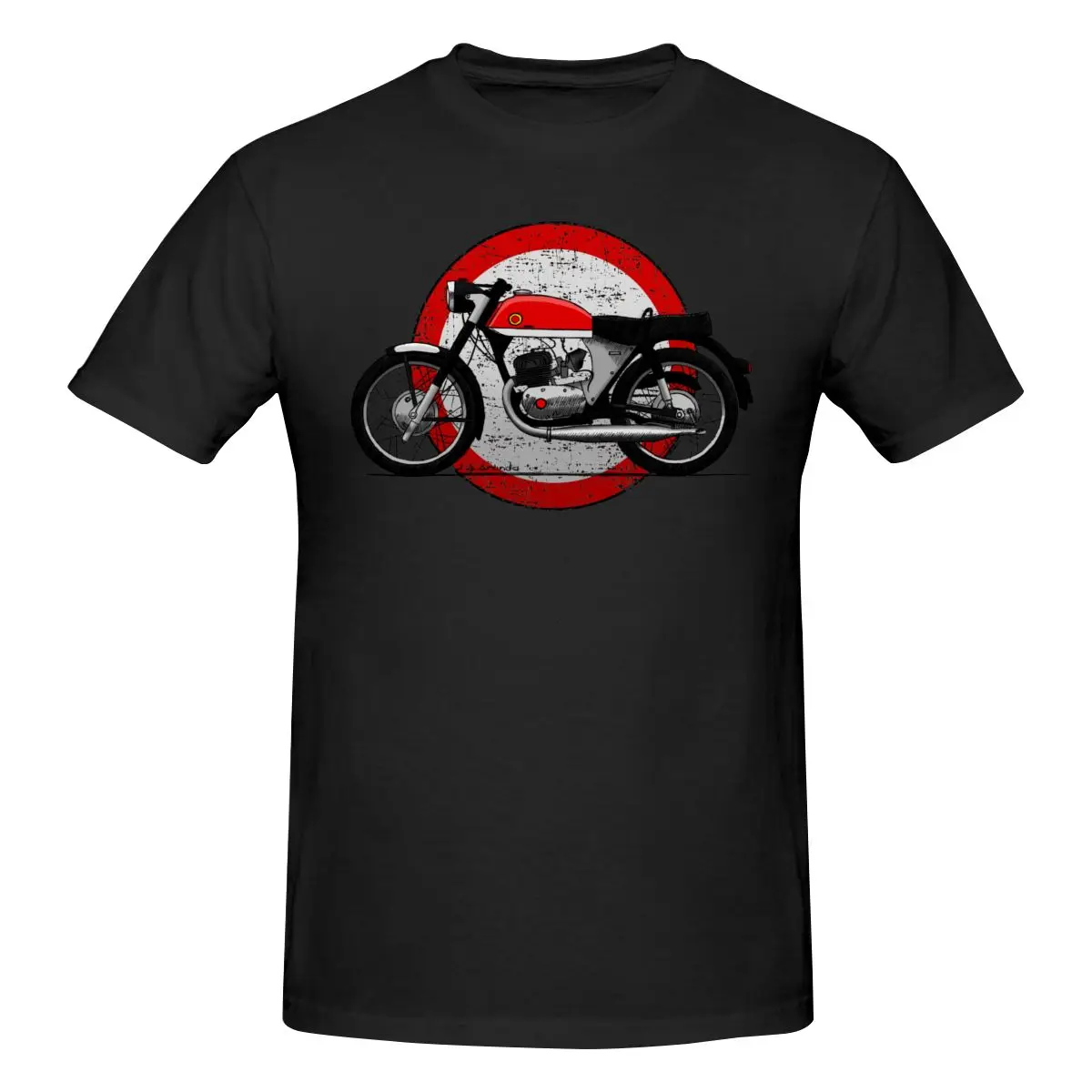 Montesa мотоциклет T тениска памук Crewneck потребителски ризи с къс ръкав