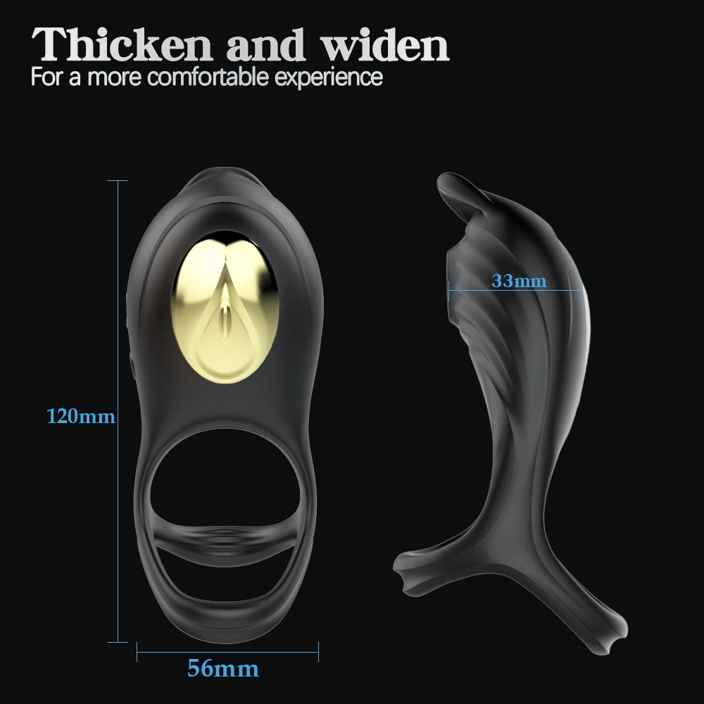 Вибратор за пръстен на петел за мъж със смучеща функция Пенис пръстени Дистанционно управление клитор стимулатор 5 вибрации секс играчка за мъже двойки 5