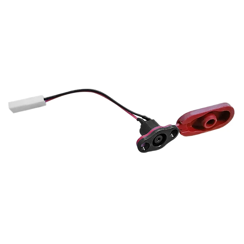 10Pcs електрически скутер зареждане дупка капак с кабел за зареждане порт водоустойчив капак за Xiaomi Mijia M365 скутер 4