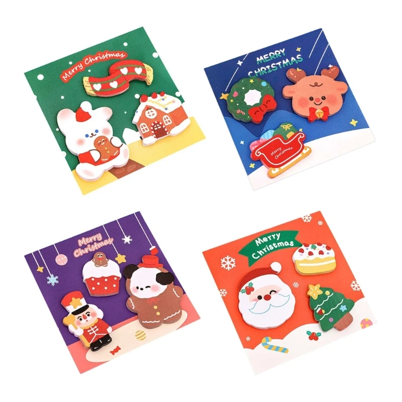 Christmas Sticky Notes Paper Christmas Party Favor for Student Kid Reward