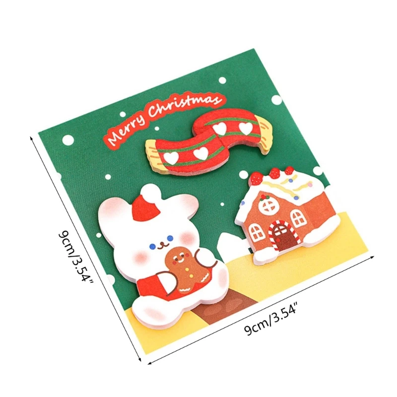 Christmas Sticky Notes Paper Christmas Party Favor for Student Kid Reward 5