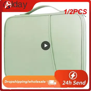 1 / 2PCS чанта за лаптоп за Macbook Air 13 случай водоустойчив бележник книга 11 13In iPad 12.9 компютър плат ръкав капак 0