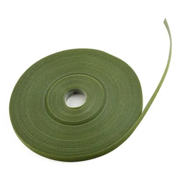 1 Roll растителни лозя вратовръзка 25m бамбук тръстика обвивка зелена градина канап найлон подкрепа младо дърво / голямо растение / малки цветя градина доставка