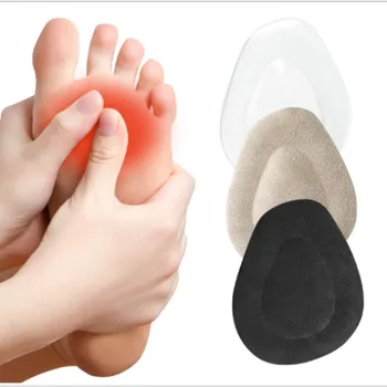 1 чифт вложка против износване гел обувки на висок ток преден преден крак половин подметка подложки облекчаване на болката силиконови стелки възглавници инструмент за грижа за краката