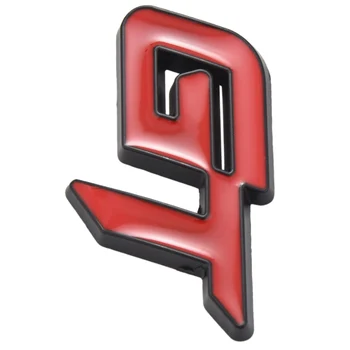 3d Gt лого кола стикер мода кола декор стикер за фокус 2 3 Fiesta Mondeo Mk2 червено + черно