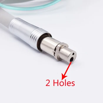 4 дупки / 2 дупки Стоматологичен маркуч Воден кабел за високоскоростен наконечник с конектор за мивка под налягане