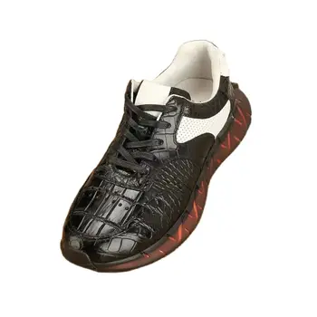 BATMO 2023 ново пристигане Крокодилска кожа каузални обувки мъже,мъжки Маратонки от естествена кожа pdd308
