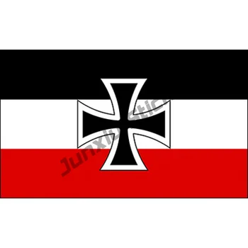 Fashion Германия Decals Германия Flag Decal Немска империя стикери DK империя 1903 до 1918 Железен кръст Световна война Германия армия флаг 2