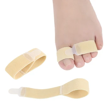 Hammer Toe Straightener Toe Шини Възглавници Превръзки за коригиране на криви и припокриващи се пръсти Протектор за крака Инструмент за грижа за краката 0