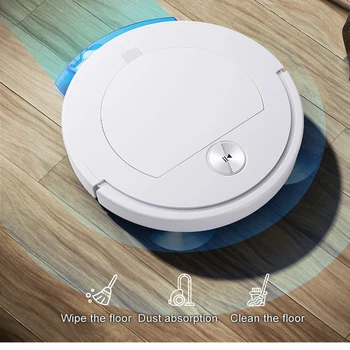 Home Ultrathin Smart Sweeping Robot Remote Vacuuming and Mopping AllinOne Домакински робот