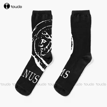 Janus Films Класически чорапи Офис чорапи Коледен новогодишен подарък Унисекс Възрастен Тийнейджър Младежки чорапи 360° Дигитален печат Мода Нов
