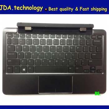 MEIARROW Оригинална клавиатура с K12A за Dell Venue 11 Pro 5130 7130 7139 7140 palmrest US клавиатура Тъчпад, без Battary