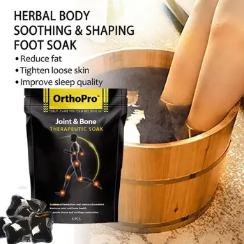New 5pcs Joint & Bone Therapeutic Soak Bag Relax Health Salt Detox Herbal Shaping Stress Cleansing And C2S2